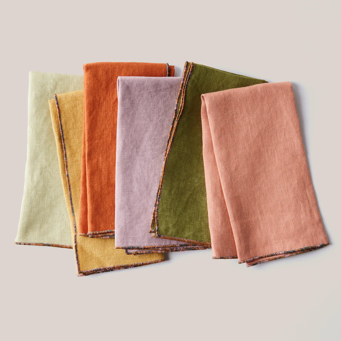 Mix-and-Match Chroma Napkins, Set of 6