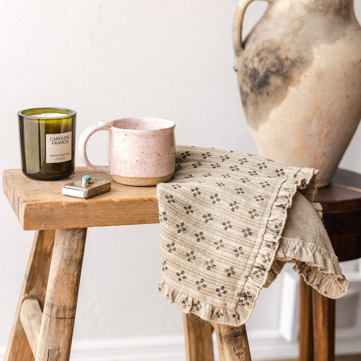 Linen  Block Print Table Napkin