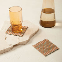 Ridges Coasters, Set of 4