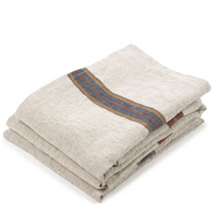 Dock Tea Towel, Leather Stripe