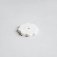 Ceramic Fleur Long Stem Candle Holder