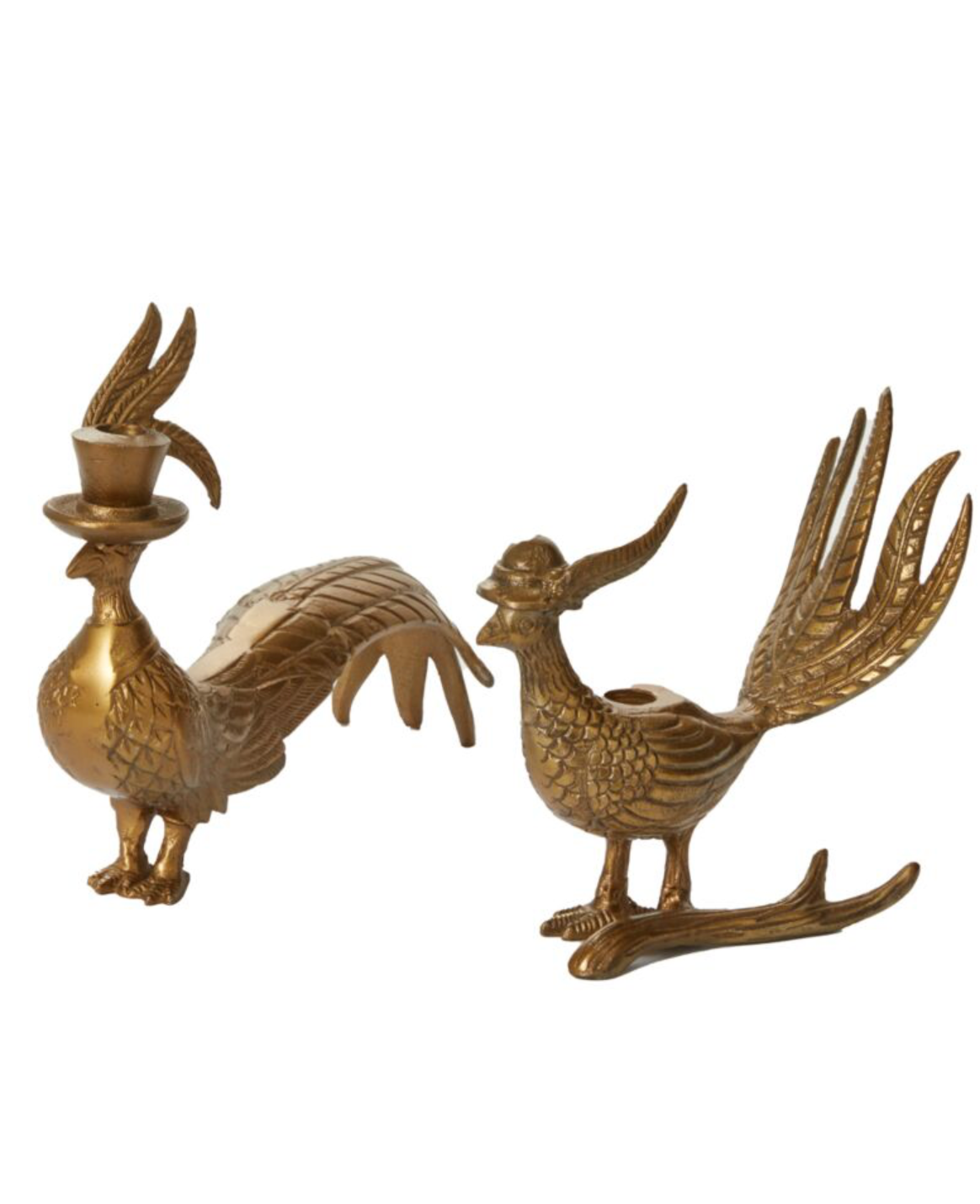 Pheasant Candlestick Holder Emerson