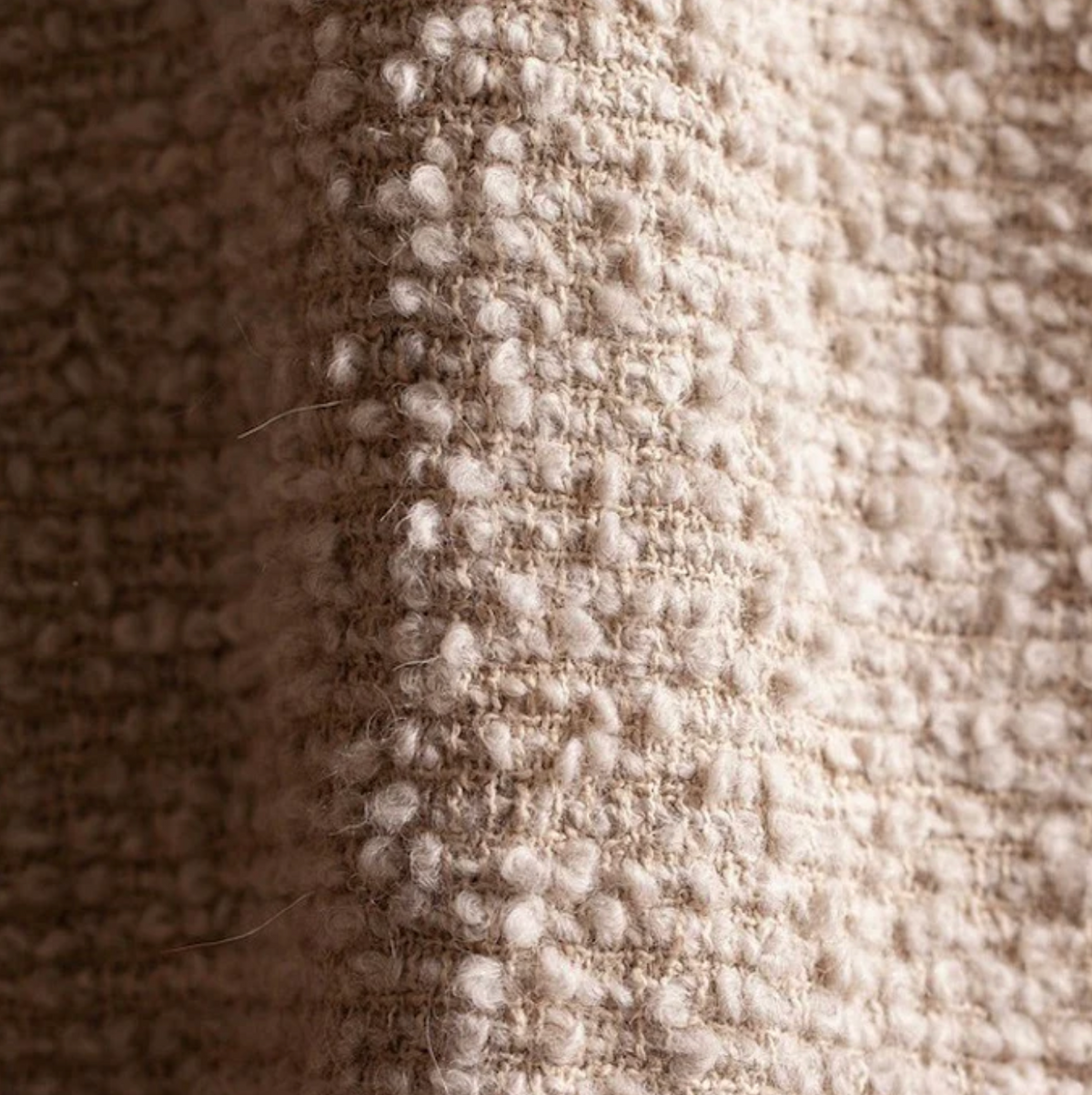 Bubley Throw, Natural & Grey