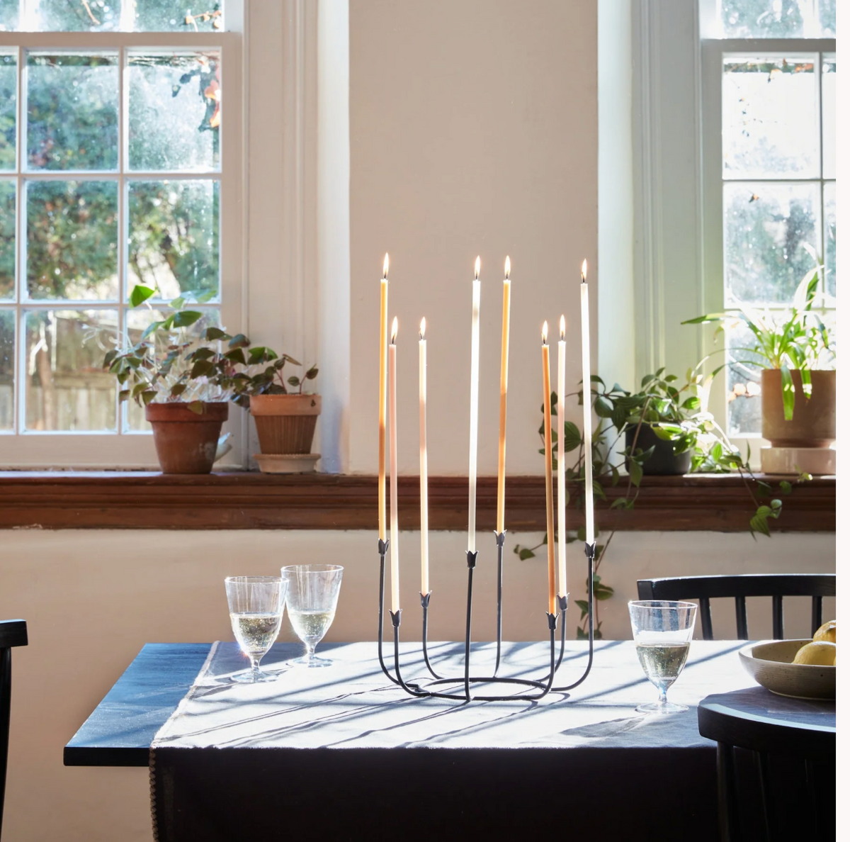 Beacon Long Stem Candelabra