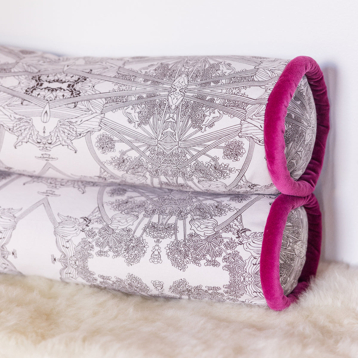 Botanica Bolster - Fuschia
