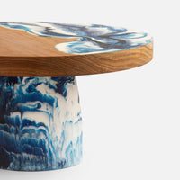 Austin Resin Teak Cake Stand