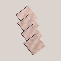 Sandbar Stripe Cocktail Napkins, Set of 4
