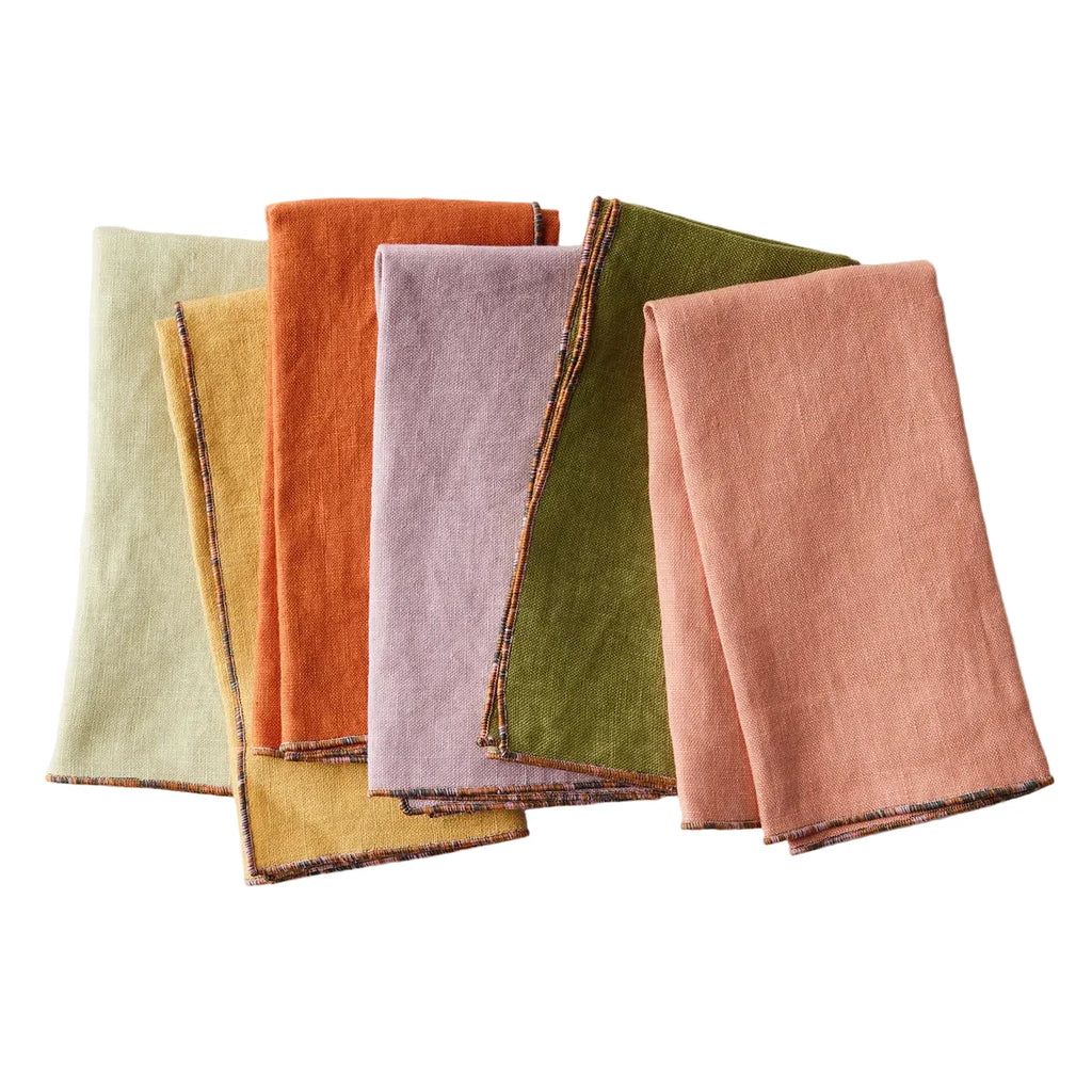 Mix-and-Match Chroma Napkins, Set of 6