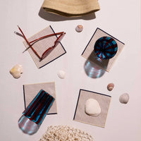 Sandbar Stripe Cocktail Napkins, Set of 4
