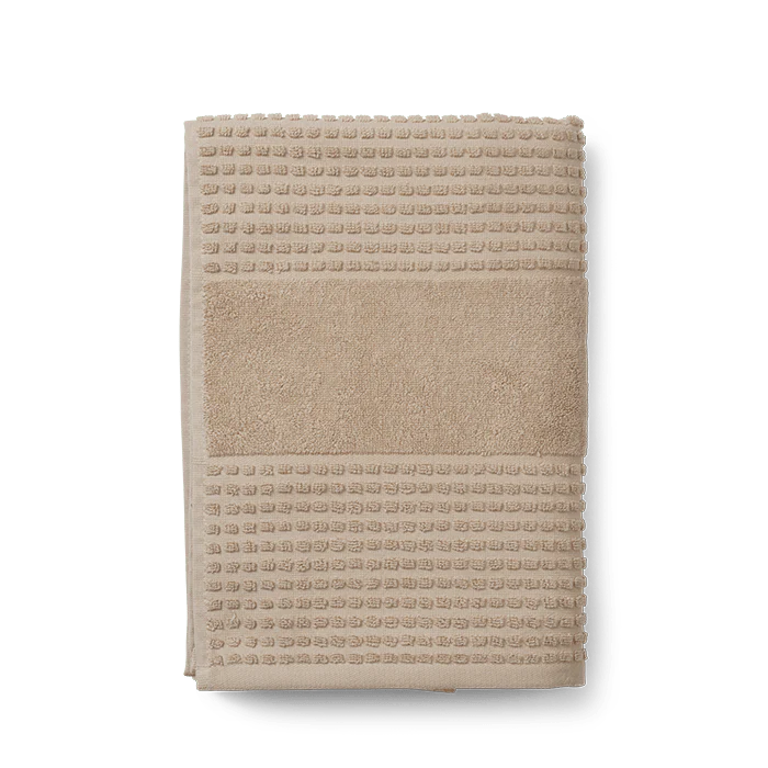 Juna Check Towel, Sand