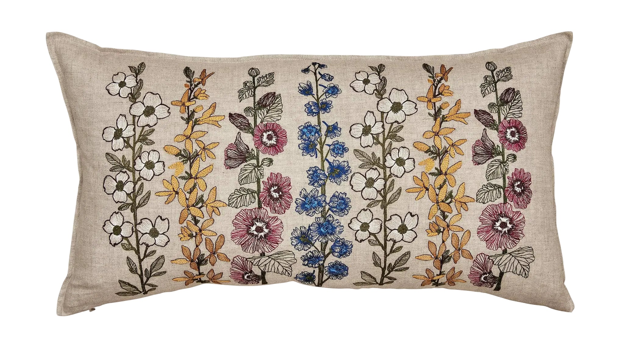 Spring Stems Lumbar Pillow