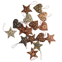 Upholstered Holiday Ornaments