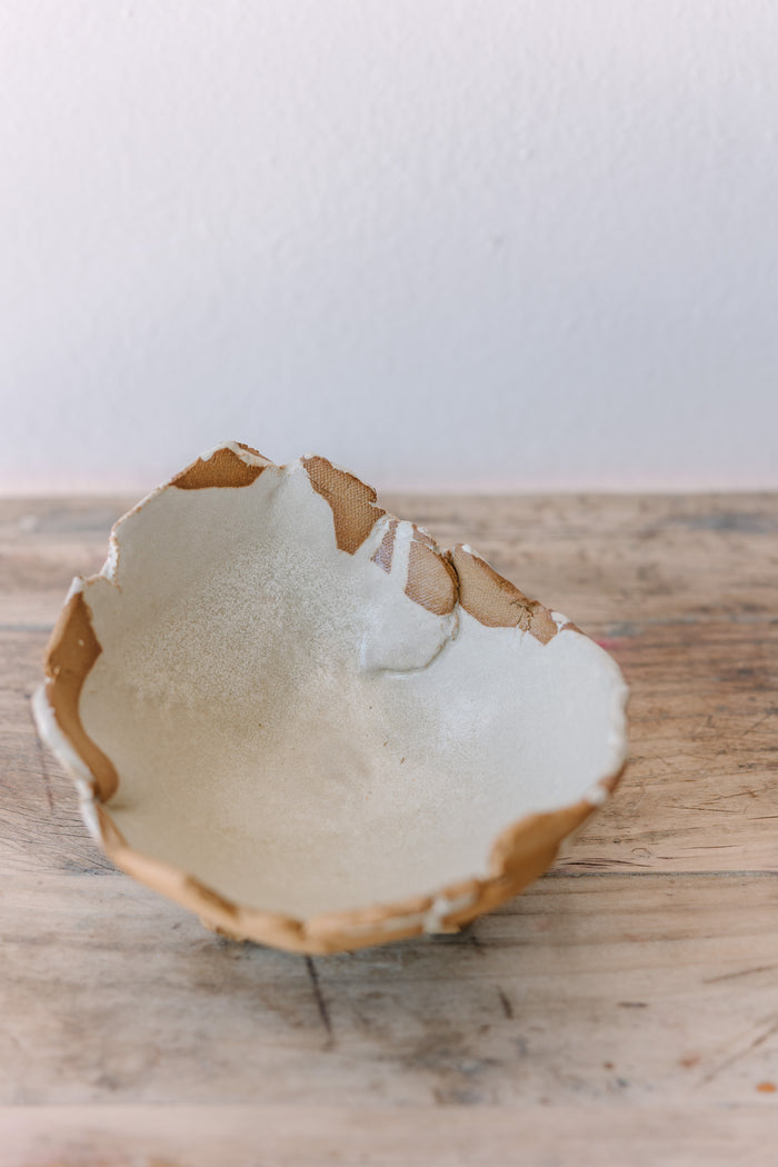 Footed Slump Bowl