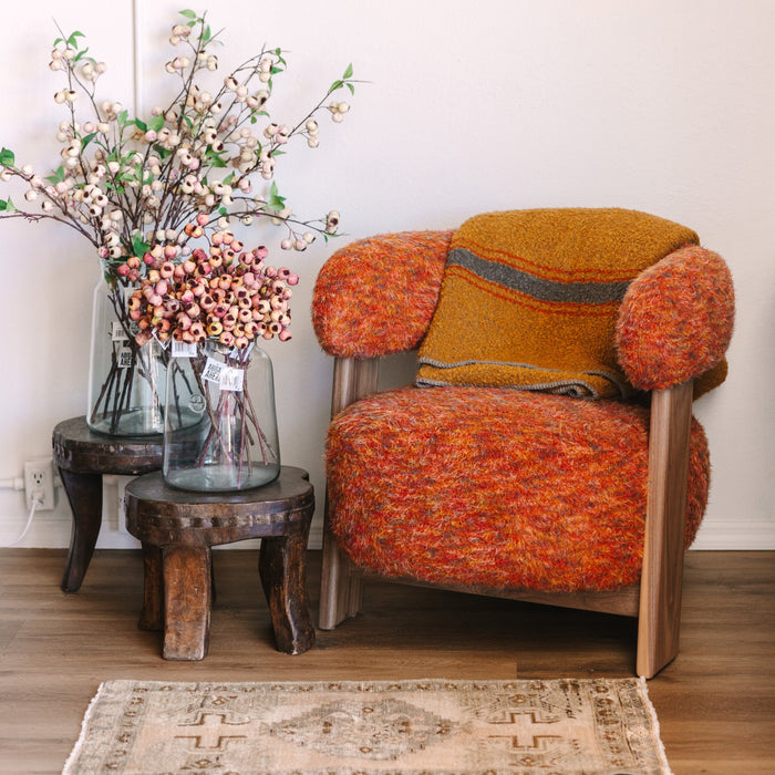 Wood Stump Stool