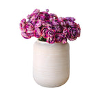 Large Ribbed Vase