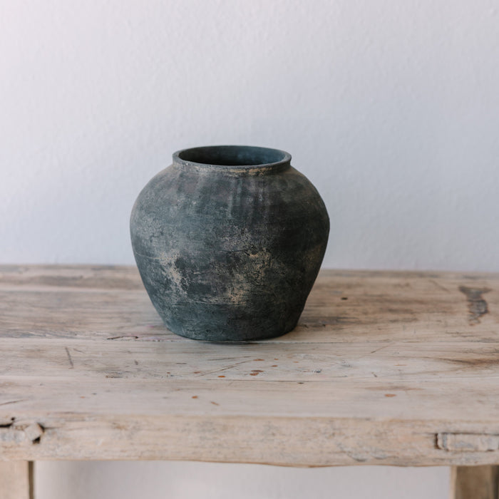 Chinese Grey Pot