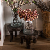 Wood Stump Stool
