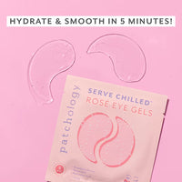 Serve Chilled Rose, Hydrating Eye Gel