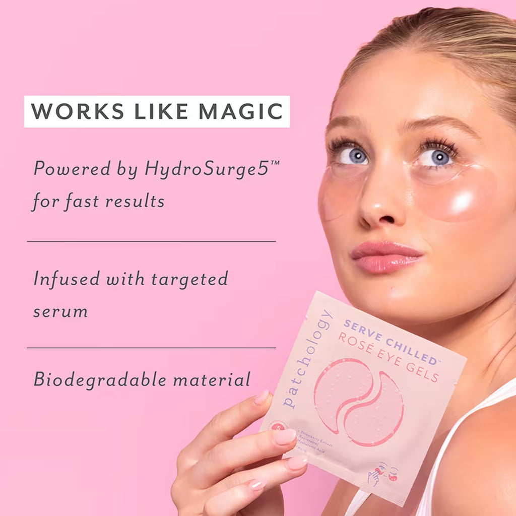 Serve Chilled Rose, Hydrating Eye Gel