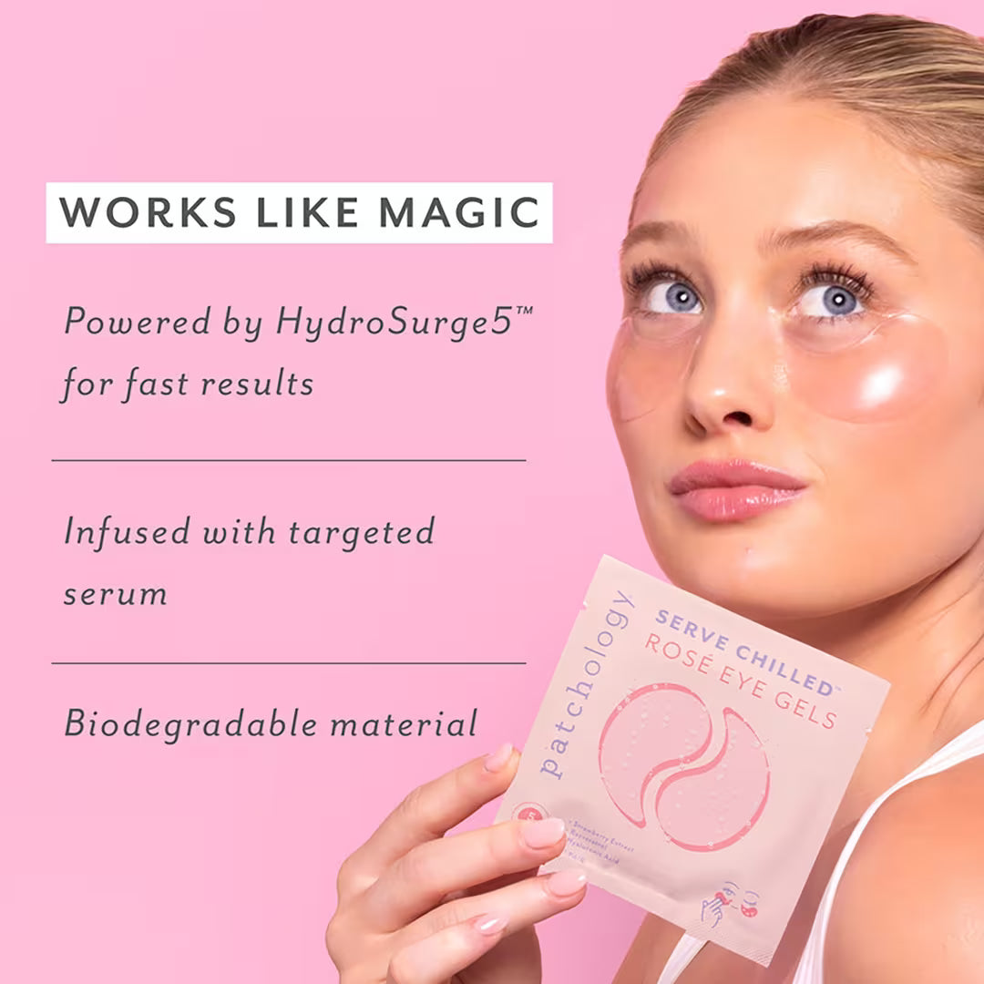 Serve Chilled Rose, Hydrating Eye Gel
