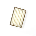 6" Unscented Hand Dipped Tiny Taper Candles - 39 Colors: Shell White