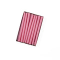 6" Unscented Hand Dipped Tiny Taper Candles - 39 Colors: Dusty Rose