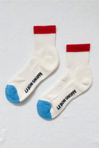 Le Bon Colorblock Girlfriend Sock