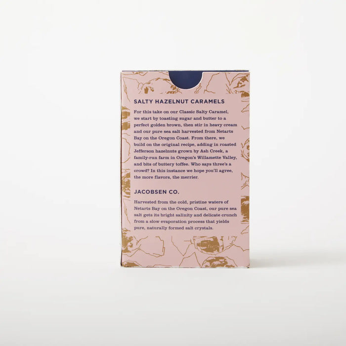 Salty Hazelnut Caramels