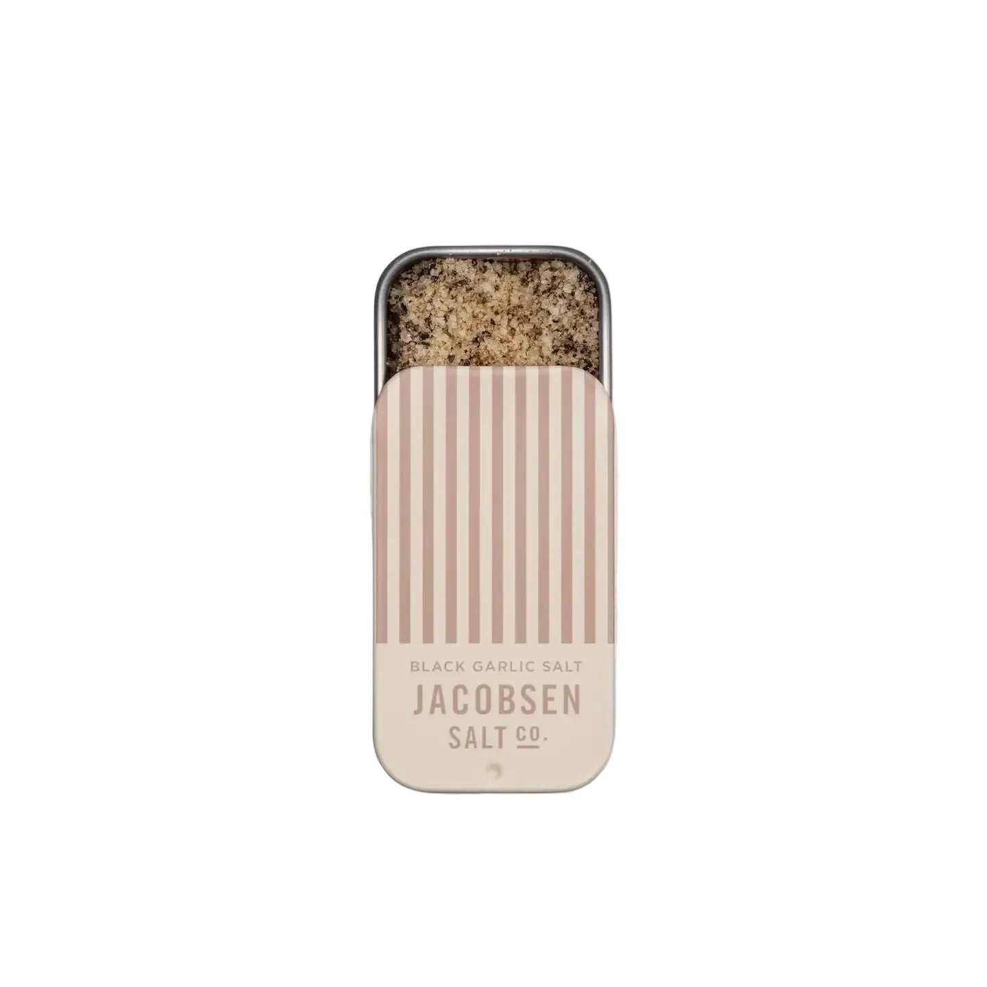 Infused Black Garlic Sea Salt Slide Tin