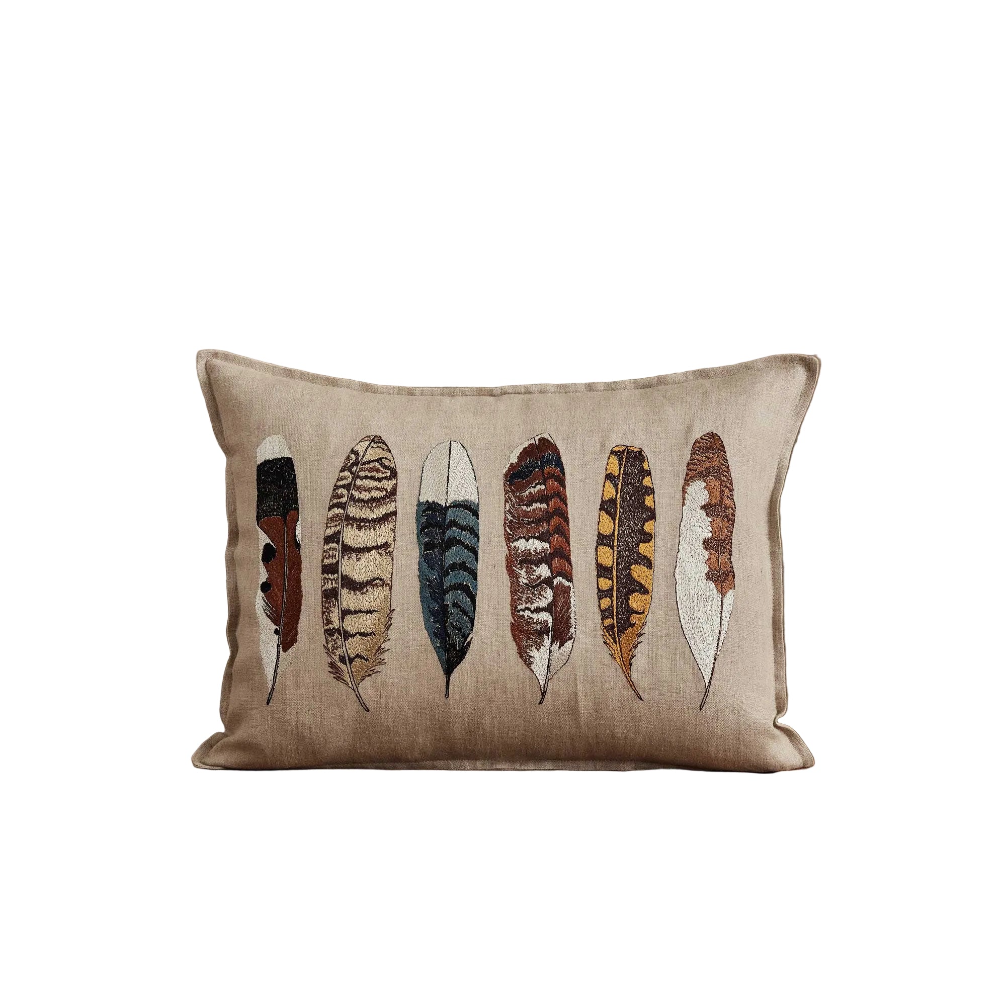 Feathers Lumbar Pillow