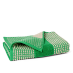 Juna Check Towel, Green + Sand