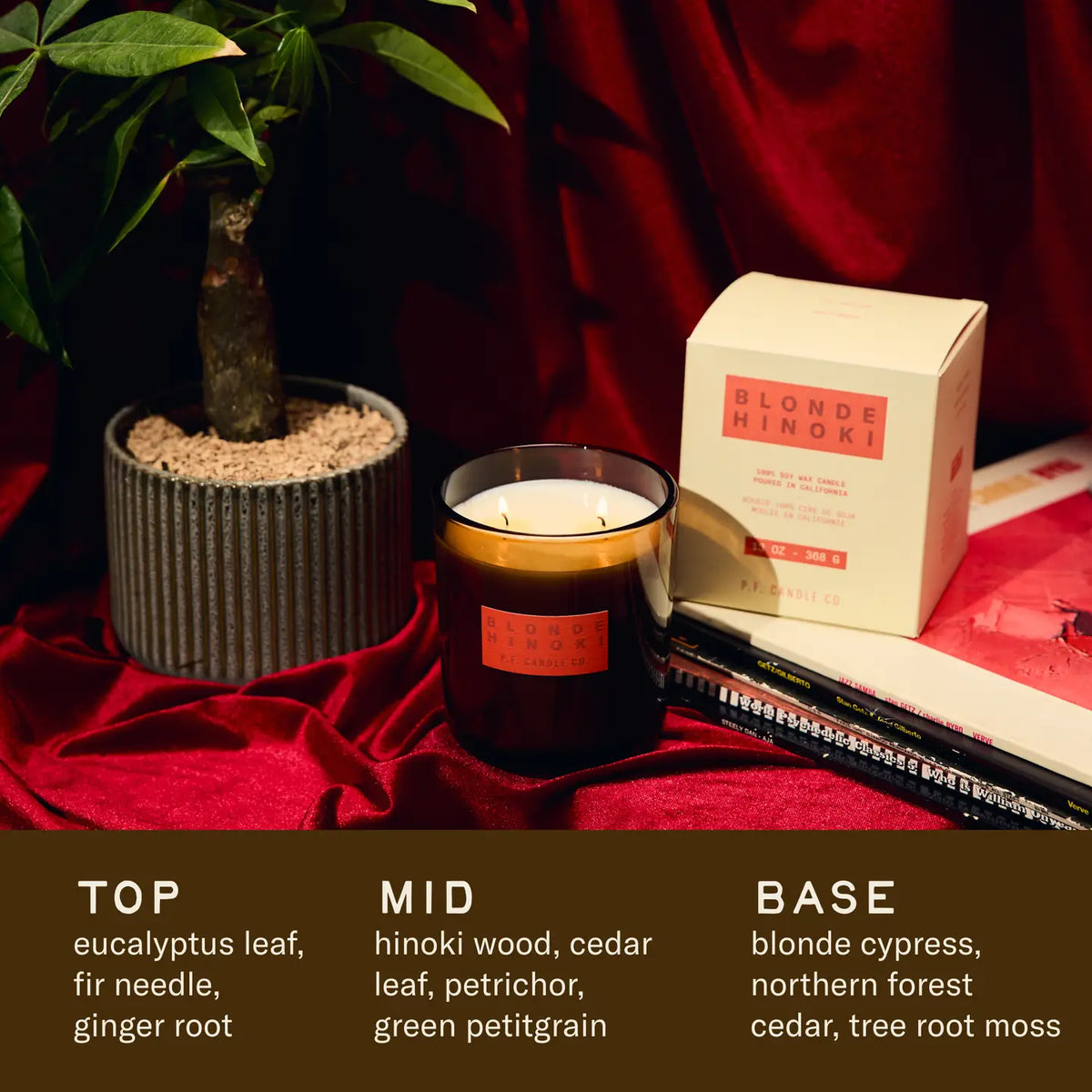 Blonde Hinoki Hi-Fi Candle