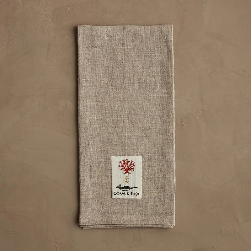 Christmas Donkey Tea Towel