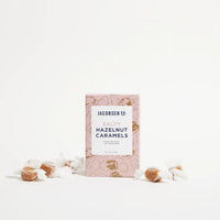 Salty Hazelnut Caramels