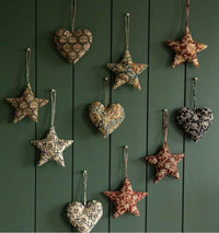 Upholstered Holiday Ornaments
