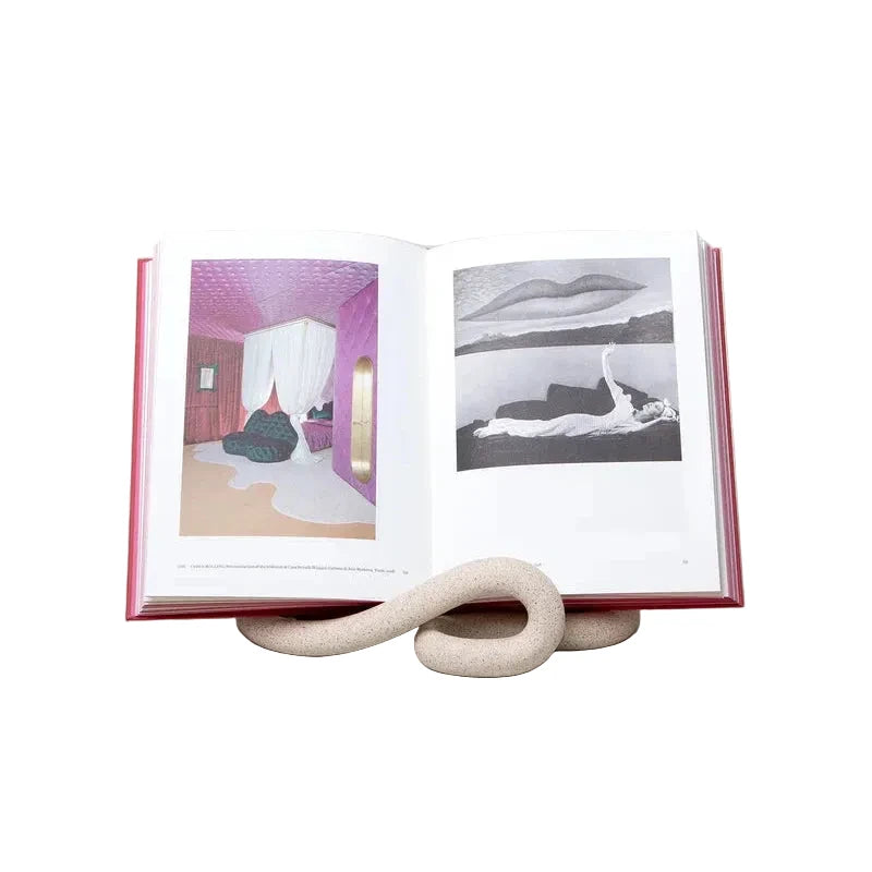 Lumbra Book Stand, Sand