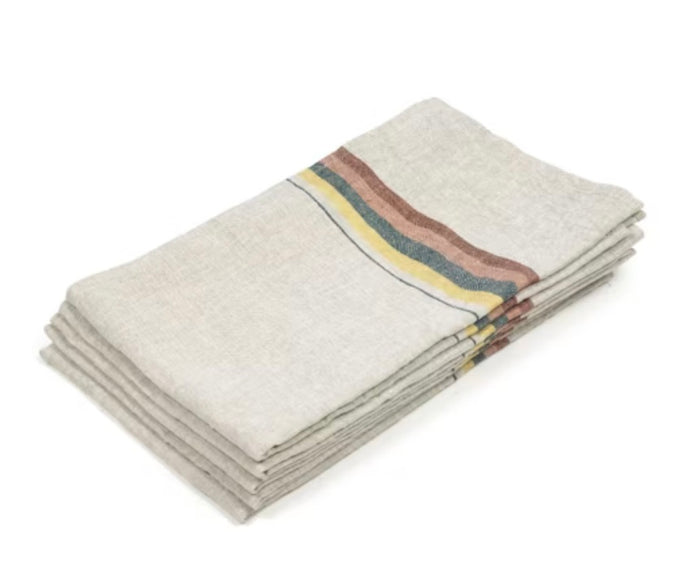 Dock Tea Towel, Lucerne Stripe