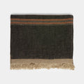 The Belgian Guest Hand Towel, Black Stripe