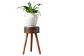 Found Chop Block Side Table