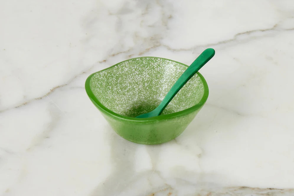 Emerald Acrylic Dipping Spoon, Set of 3