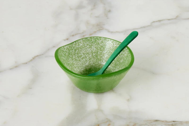 Emerald Acrylic Dipping Spoon, Set of 3