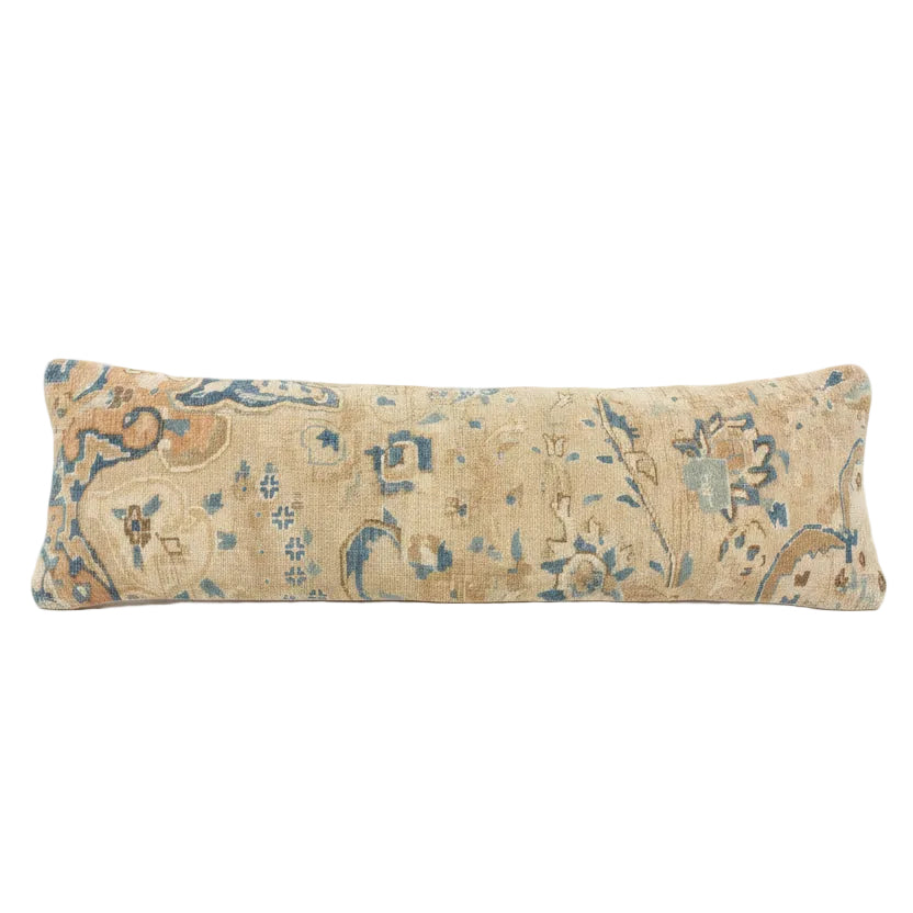 Vintage One-Of-A-Kind Long Lumbar Pillow