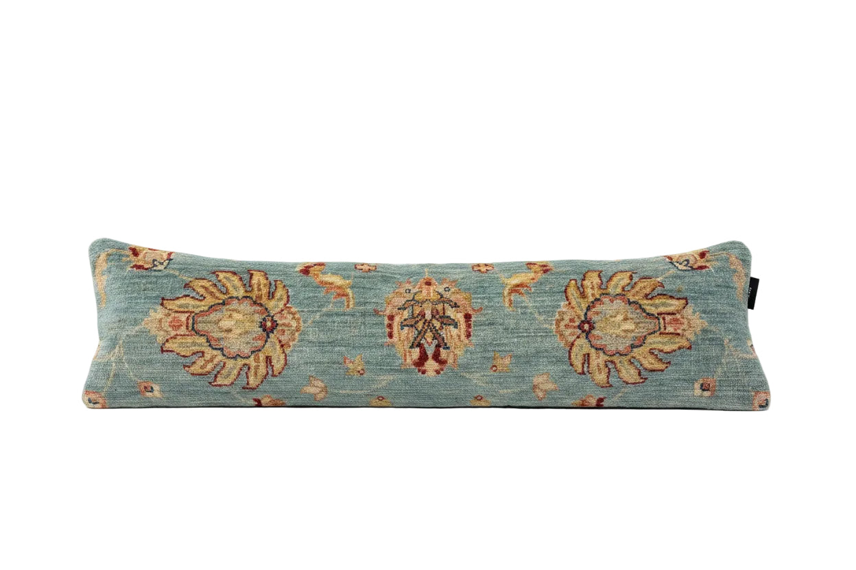 Vintage One-Of-A-Kind Long Lumbar Pillow