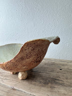 Agave Moon Footed Bowl