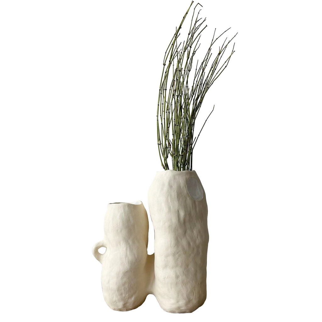 Agave Moon Double Vase