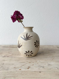 Bettina Chow Painted Floral Agave Vase