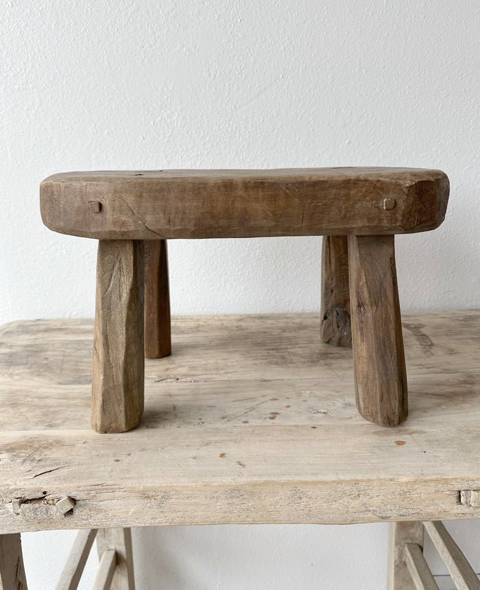 Indo Wood Stool