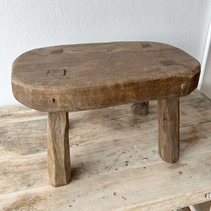 Indo Wood Stool