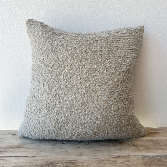 Bubley Pillow, Natural & Grey