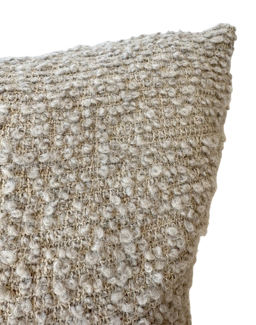 Bubley Pillow, Natural & Grey
